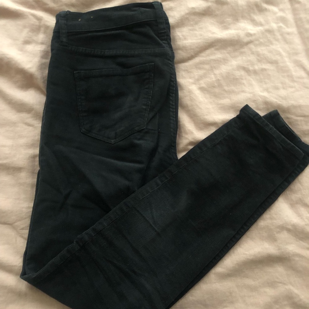 MADEWELL | black corduroys